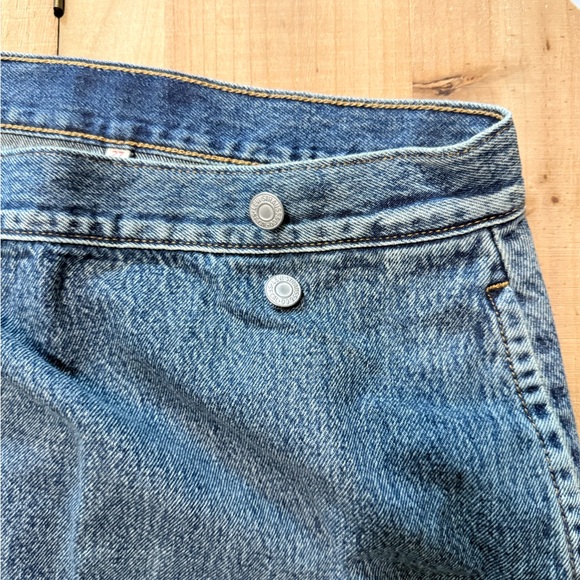 Levi’s Denim Wrap Skirt size 27 new without tags - Picture 2 of 7